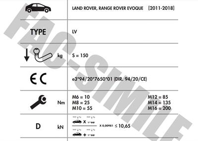 LAND ROVER EVOQUE