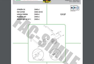 FİAT ULYSEE - PEUGEOT 807 - CİTROEN C8 - LANCİA PHEDRA -  ALLCAR