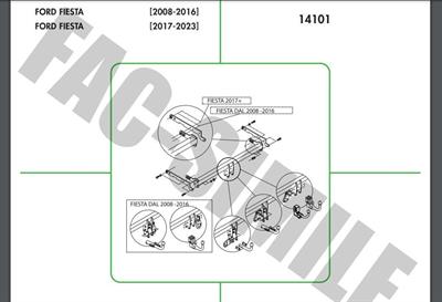 DİKEY SÖKTAK FORD FİESTA