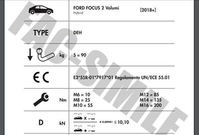 YATAY SÖKTAK FORD FOCUS