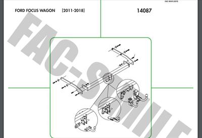 DİKEY SÖKTAK FORD FOCUS
