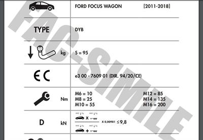 DİKEY SÖKTAK FORD FOCUS