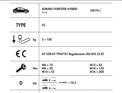 SUBARU FORESTER