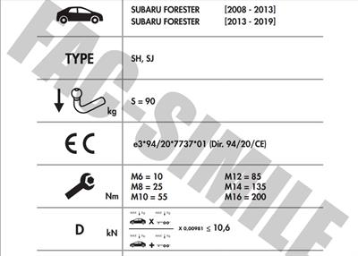 SUBARU FORESTER 