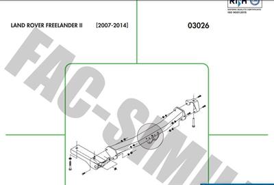DİKEY SÖKTAK LANDROVER FREELANDER 2 