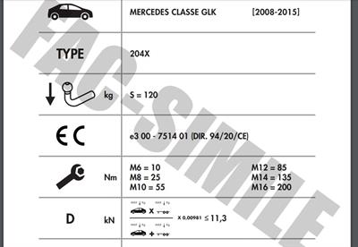 MERCEDES GLK