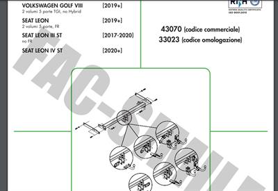 VOLKSWAGEN GOLF - SEAT LEON