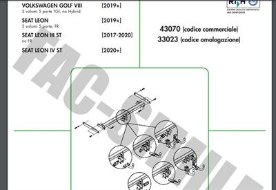 DİKEY SÖKTAK VOLKSWAGEN GOLF - SEAT LEON