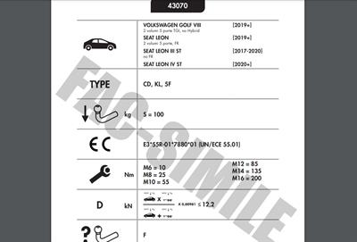 VOLKSWAGEN GOLF - SEAT LEON