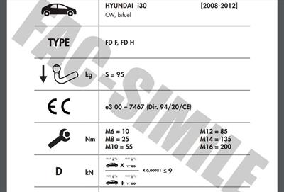 HYUNDAİ  İ30 SW  DİKEY SÖKTAK