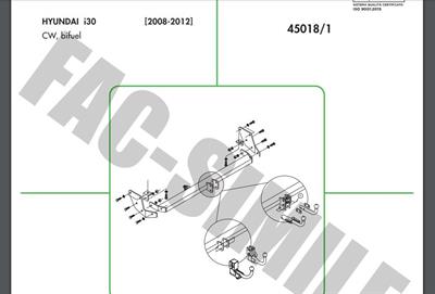 HYUNDAİ  İ30 SW  YATAY SÖKTAK