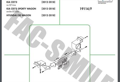 DİKEY SÖKTAK HYUNDAİ İ30 SW - KİA CEED
