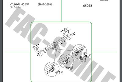 DİKEY SÖKTAK HYUNDAİ  İ40 SW 