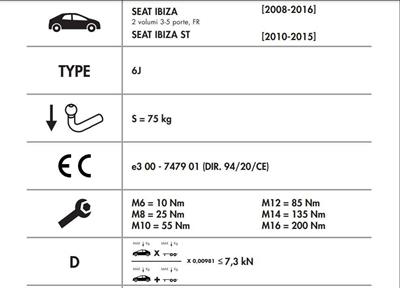 DİKEY SÖKTAK SEAT İBİZA