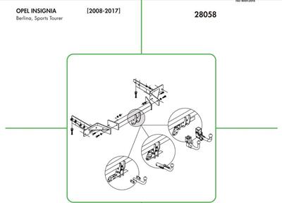 YATAY SÖKTAK OPEL İNSİGNİA