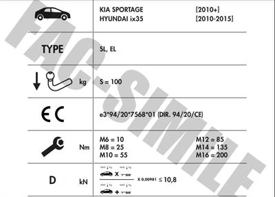 DİKEY SÖKTAK HYUNDA İX35  - KİA SPORTAGE
