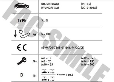 YATAY SÖKTAK HYUNDA İX35  - KİA SPORTAGE