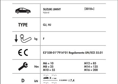 YATAY SÖKTAK SUZUKİ JİMNY