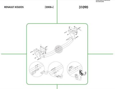 DİKEY SÖKTAK RENAULT KOLEOS