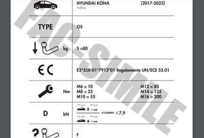 YATAY SÖKTAK HYUNDAİ KONA