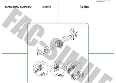 SSANGYONG KORANDO DİKEY SÖKTAK