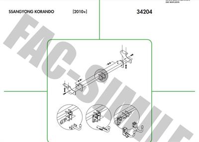 SSANGYONG KORANDO YATAY SÖKTAK