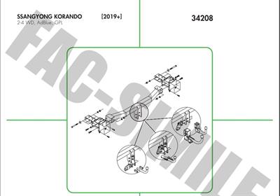 SSANGYONG KORANDO - TORRES