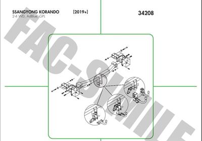 YATAY SÖKTAK SSANGYONG KORANDO - TORRES
