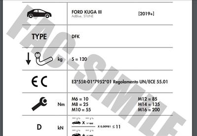 YATAY SÖKTAK FORD KUGA III