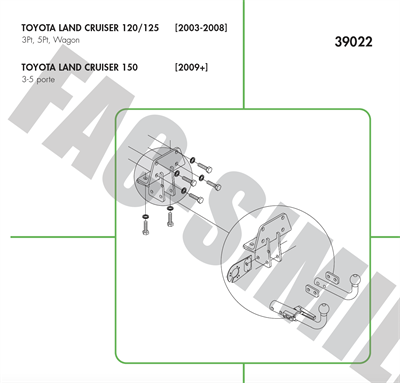 YATAY SÖKTAK TOYOTA LAND CRUİSER