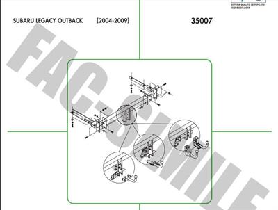 DİKEY SÖKTAK SUBARU LEGACY
