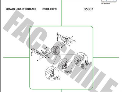 YATAY SÖKTAK SUBARU LEGACY
