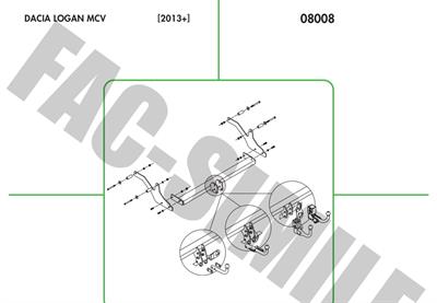 DACİA LOGAN MCV 20013-2020 