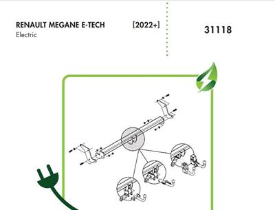 DİKEY SÖKTAK RENAULT MEGANE E-TECH 2022 ÜSTÜ 