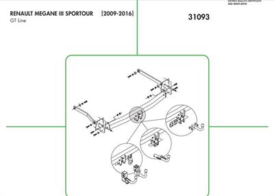 DİKEY SÖKTAK RENAULT MEGANE