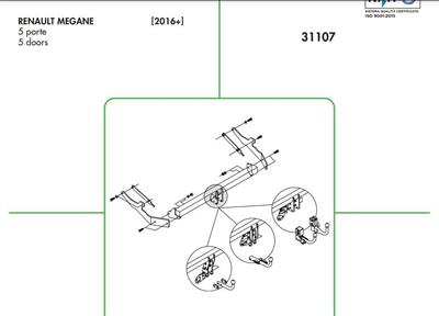 DİKEY SÖKTAK RENAULT MEGANE