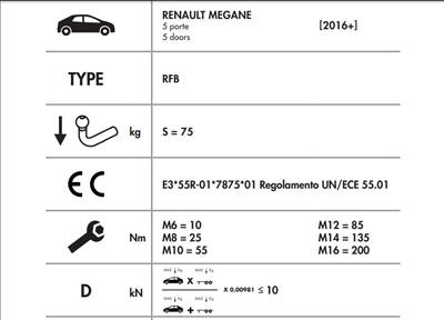 DİKEY SÖKTAK RENAULT MEGANE