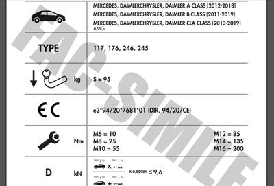 MERCEDES A SERİSİ - B SERİSİ - GLA  - CLA - İNFİNİTİ QX30 - Q30