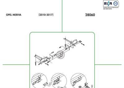 YATAY SÖKTAK OPEL MERİVA B