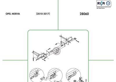 DİKEY SÖKTAK OPEL MERİVA B
