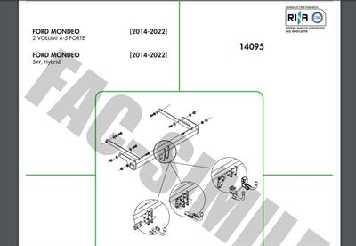 YATAY SÖKTAK FORD MONDEO
