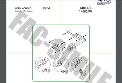 YATAY SÖKTAK FORD MONDEO