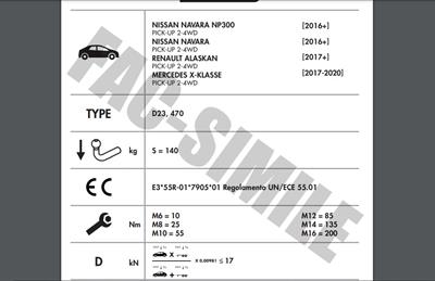 NİSSAN NAVARA - MERCEDES X CLASS - RENAULT ALASKAN - NP300