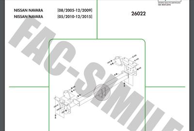 NİSSAN NAVARA YATAY SÖKTAK 