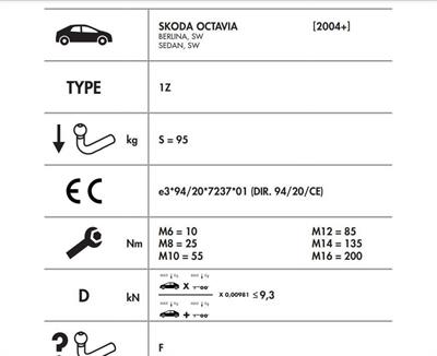 DİKEY SÖKTAK SKODA OCTAVİA