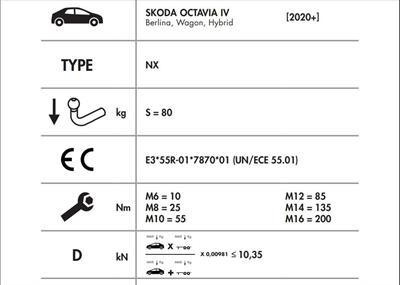 YATAY SÖKTAK SKODA OCTAVİA