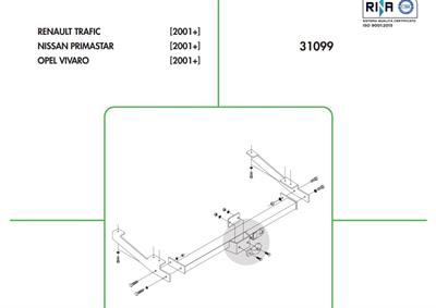 OPEL VİVARO - RENAULT TRAFİC - NİSSAN PRİMASTAR