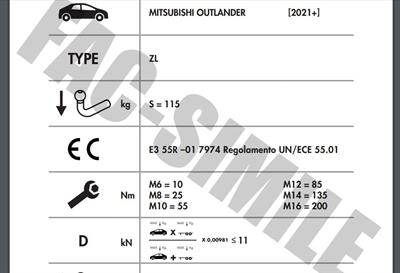 YATAY SÖKTAK MİTSUBİSHİ  OUTLANDER
