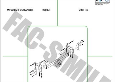 YATAY SÖKTAK MİTSUBİSHİ OUTLANDER