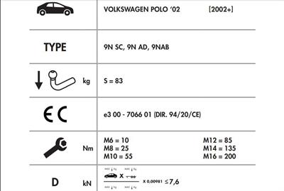YATAY SÖKTAK VOLKSWAGEN POLO